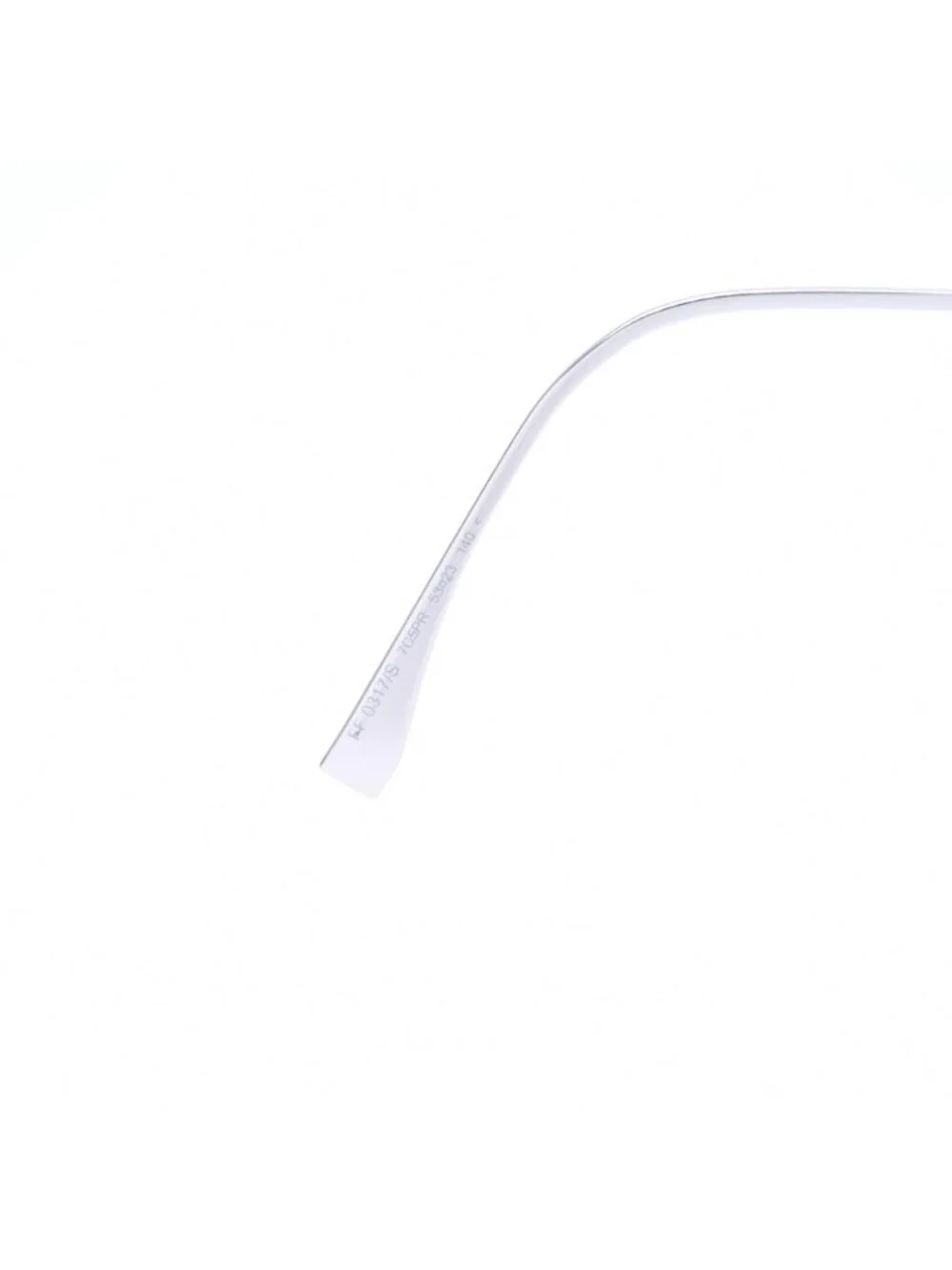 Fendi Sunglasses Eyewear FF Square Black Metal Acetate